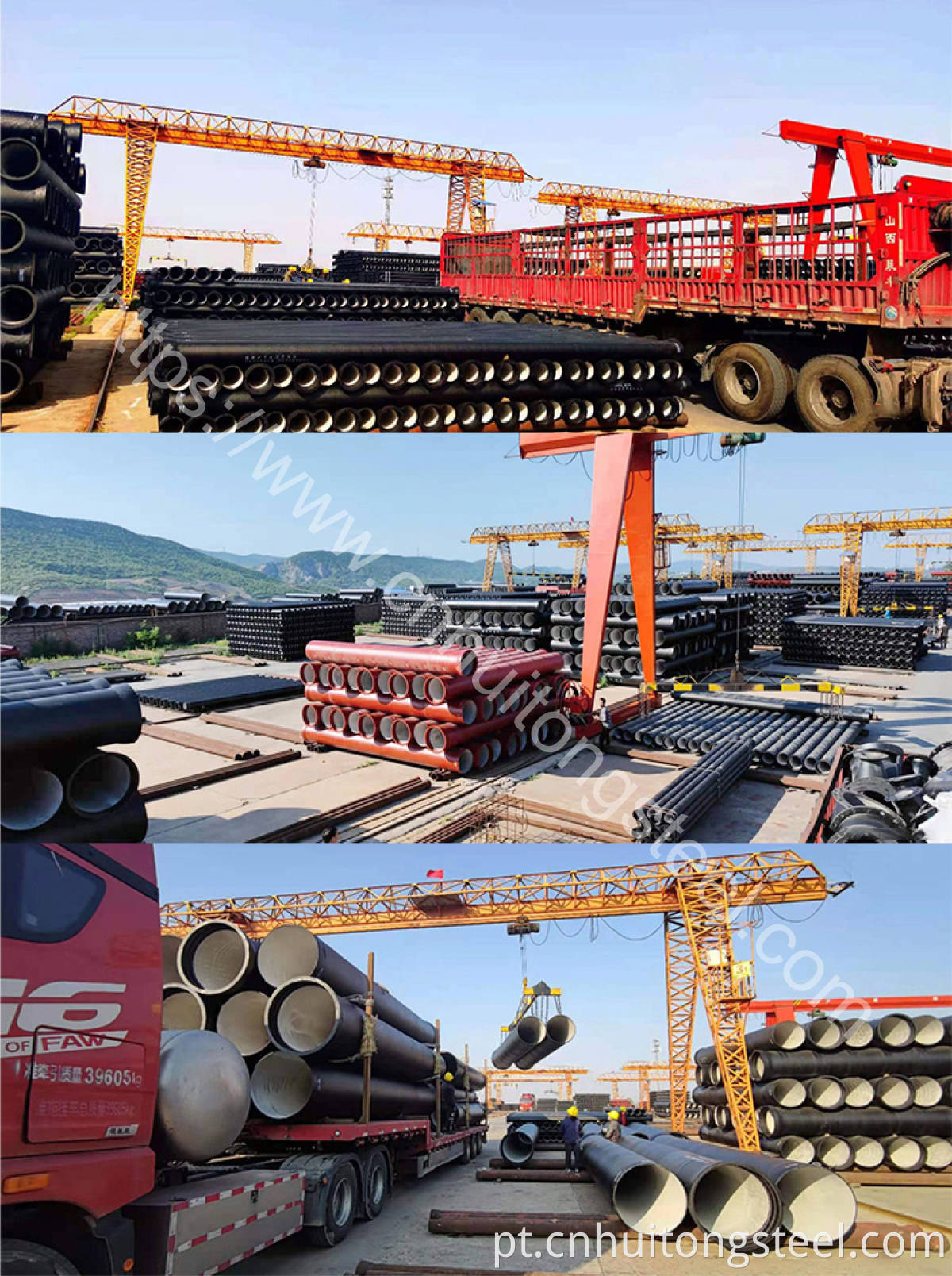 Ductile iron pipe